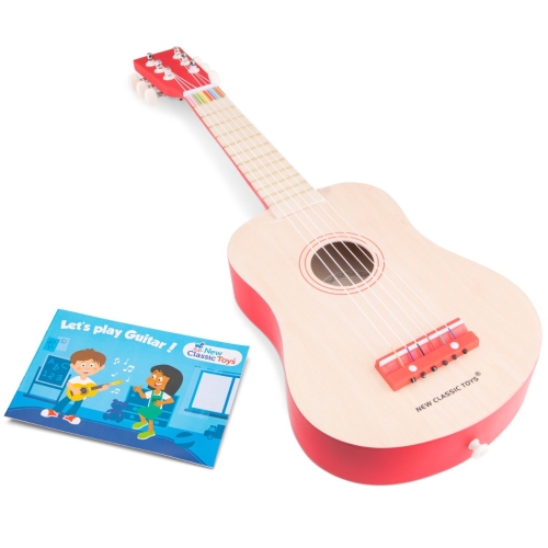 Nuova chitarra Classic Toys de Luxe vuota con rosso