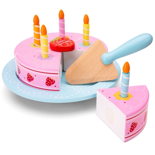 Nuovi giocattoli classici Torta da taglio con velcro