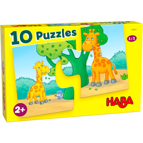 Haba 10 puzzle Animali selvatici