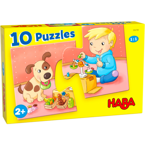 Haba 10 puzzle I miei giocattoli