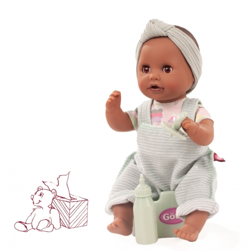 Götz Sleepy Aquini, ghiacciolo, senza pelo, occhi assonnati, 33 cm