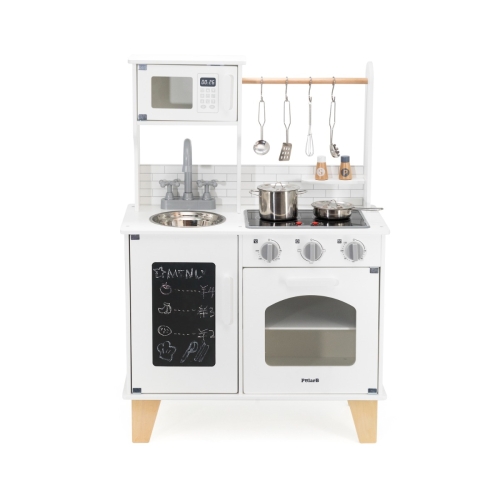 Cucina da gioco in legno bianca Polar B