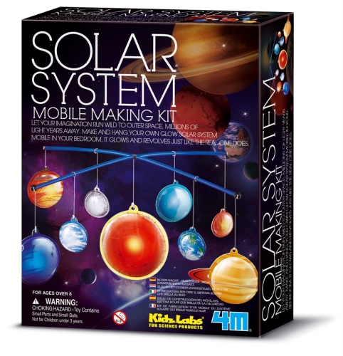 4M KidzLabs kit di costruzione mobile del sistema solare