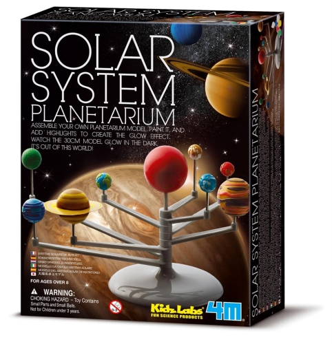 4M KidzLabs Set di costruzione del modelli del sistema solare
