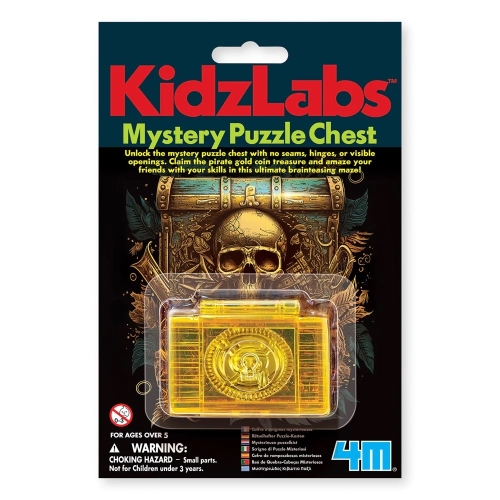 4M Kidzlabs Scienza Scheda Mistero Scatola Puzzle