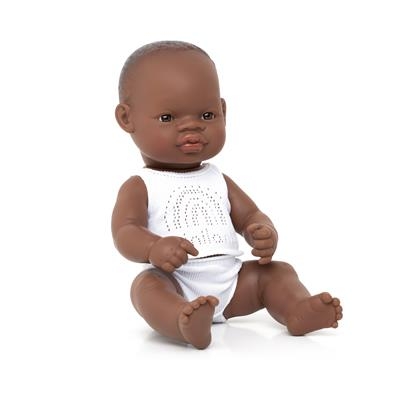 Miniland Baby doll Ragazza africana 32 cm
