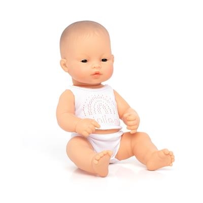 Miniland Baby doll Ragazzo asiatico 32 cm
