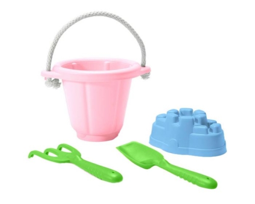 Green Toys set da gioco sand Secchiello rosa