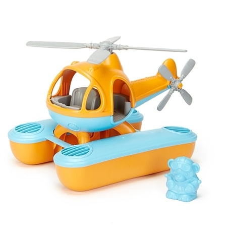 Green Toys Elicottero da mare arancione