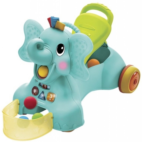 Infantino Sensoriale Giro in elefante 3 in 1