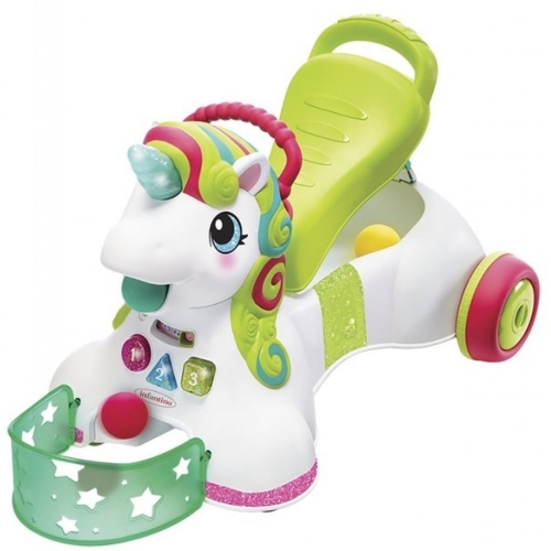 Infantino Sensoriale Giro su unicorno 3 in 1