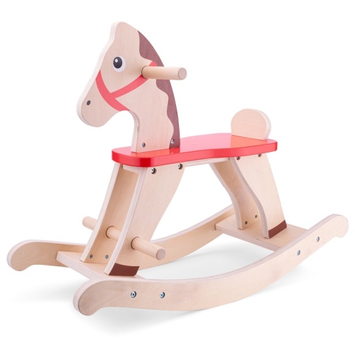 New Classic Toys di legno Cavallo a dondolo