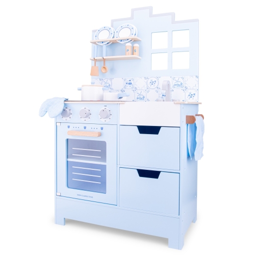 Nuova cucina per bambini Classic Toys blu Delft