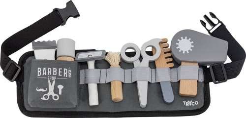 Set da barbiere in legno Tryco