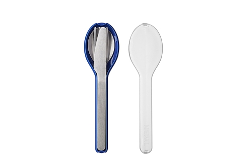 Mepal Set di posate Ellipse 3 pezzi Blu vivo