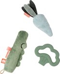 Done by Deer Tiny Activity Toy Set Croco Green (3 pezzi)