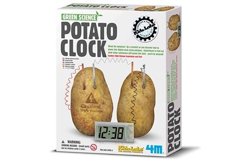 Orologio da 4M Kidz Lab Green Science Potato