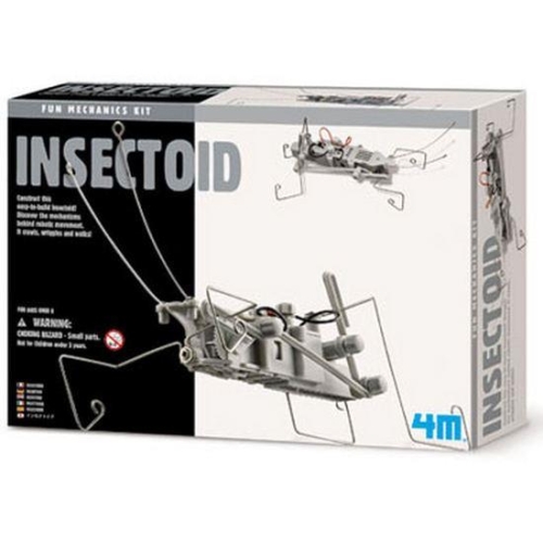 Kit meccanico 4M Kidz Lab Fun Insectoid