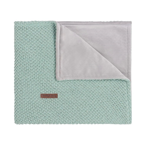 Coperta per neonati solo per bambini Soft Flavor Sparkle Gold-Mint Melange