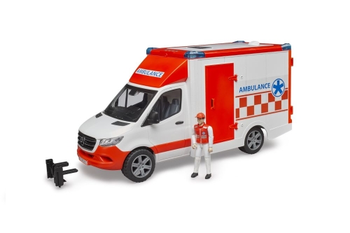 Bruder MB Sprinter Ambulanza con autista
