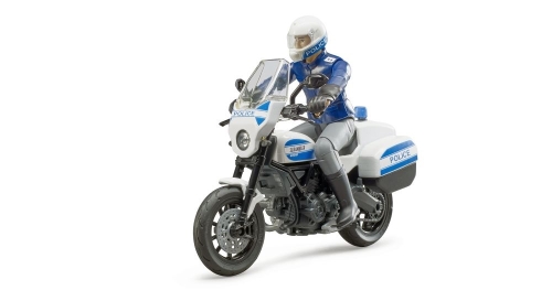 Bruder Police Moto Ducati Scrambler