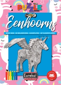 Eureka puzzle book unicorni