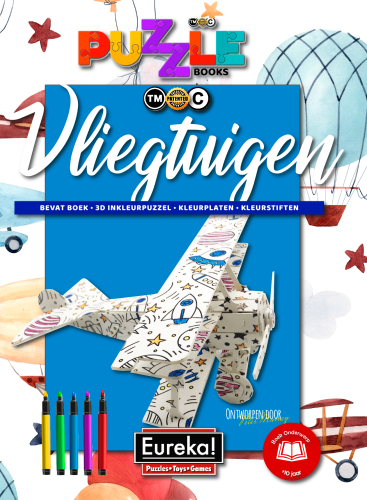 Eureka puzzle libro aeroplani