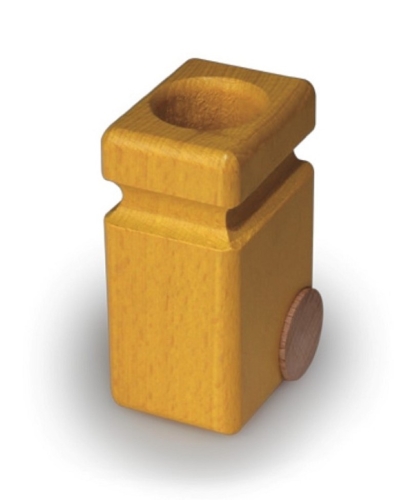Fagus Wooden Container Yellow
