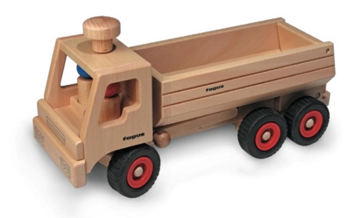 Camion in legno Fagus con cassone ribaltabile