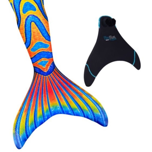 FinFun Coda di sirena Groovy Goby Taglia XL (12 anni)