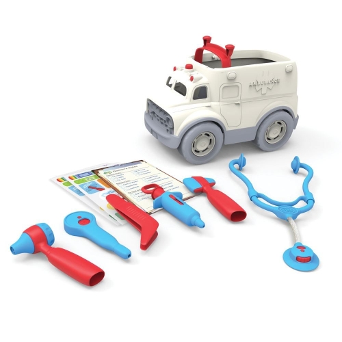 Green Toys Ambulanza e kit medico