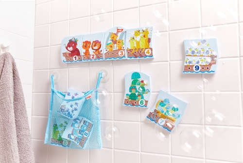 Haba Puzzle con il numero del giocattolo da bagno