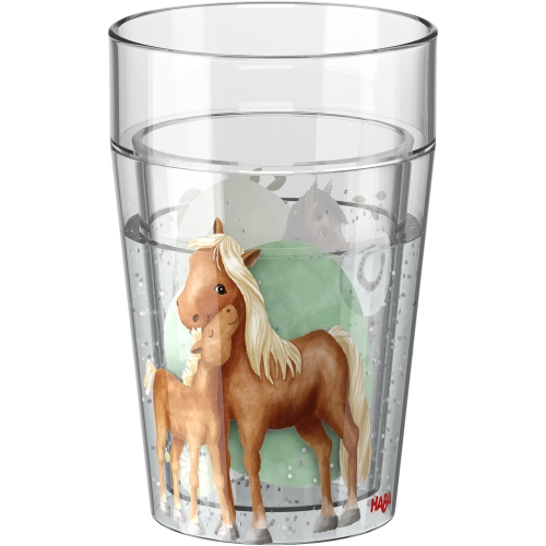 Haba tazza glitterata cavalli