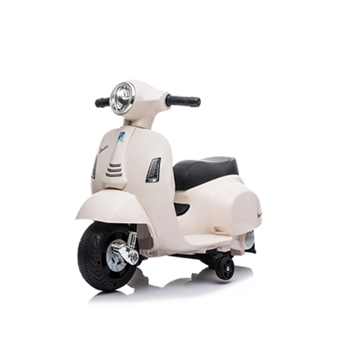Happy Baby scooter elettrico Vespa crema