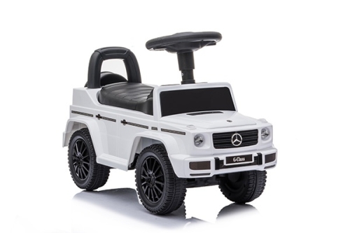 Happy Baby cavalcabile Mercedes Benz G350D bianco