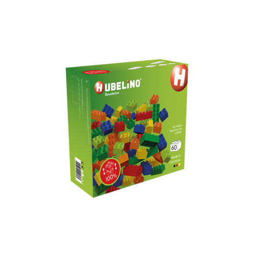 Hubelino building block set colori 60 pezzi