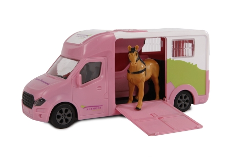 Kids Globe Anemone cavallo camion rosa