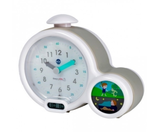 Orologio per bambini Orologio sveglia a LED grigio