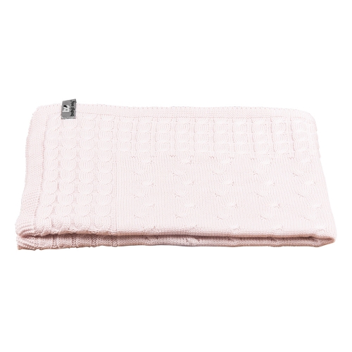 Baby&#39;s Only Lettino per coperta Cable Classic Pink