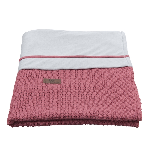 Baby&#39;s Only Cot Coperta Ciniglia Robusto Lampone Grain