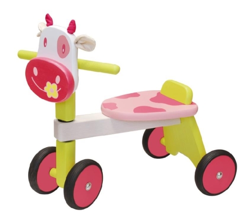 Sono Toy Balance Bike Cow Pink