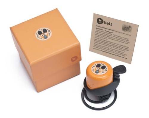 Wishbonebike Bicycle Bell Orange