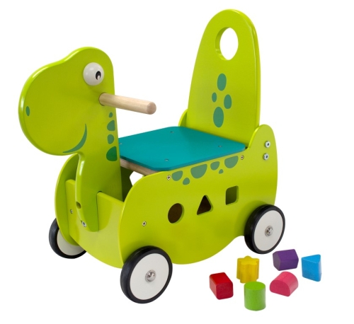 Sono Toy Loopwagen Sorteer Dino