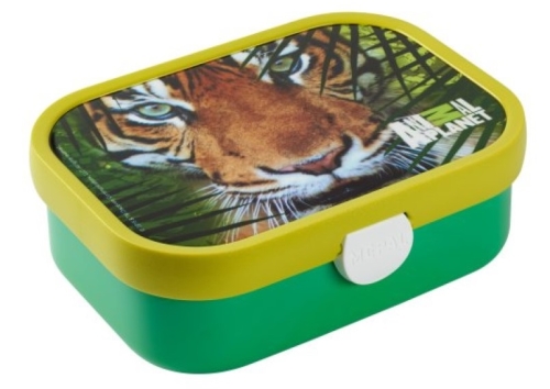 Lunchbox Campus Midi Animal Planet Tiger Green