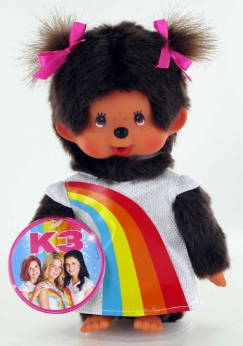 Abito Monchichi 20 cm per bambina K3 Rainbow