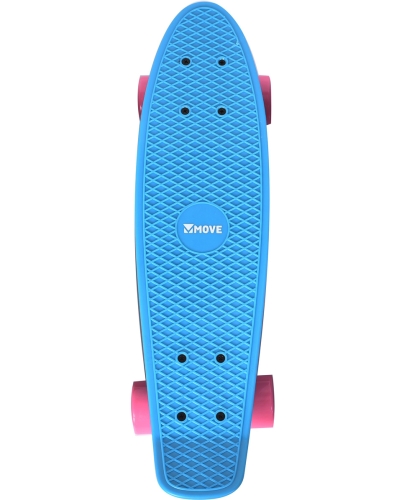 Move Old School Skateboard azzurro