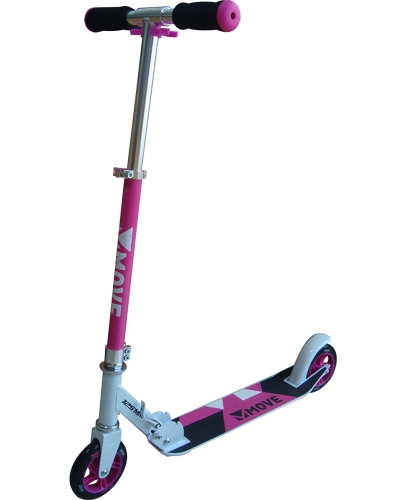 Move scooter pieghevole 125mm ruote rosa