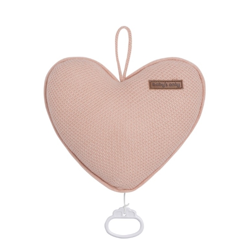 Baby&#39;s Only Music Box Heart Classic Blush