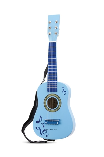 Nuovi giocattoli classici Guitar Blue con note musicali