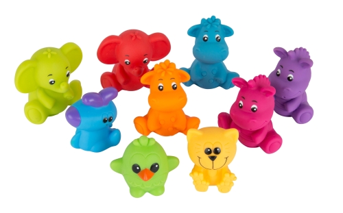 Playgro Giochi da bagno Jungle Fun Friends